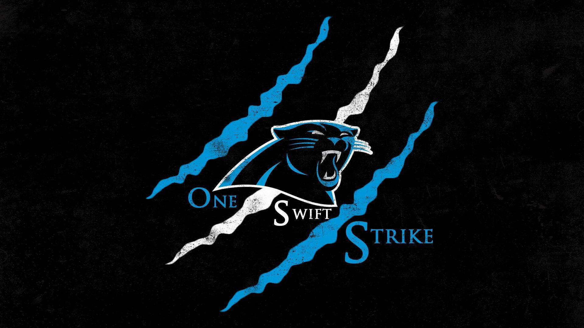 Carolina Panthers One Swift Strike Background