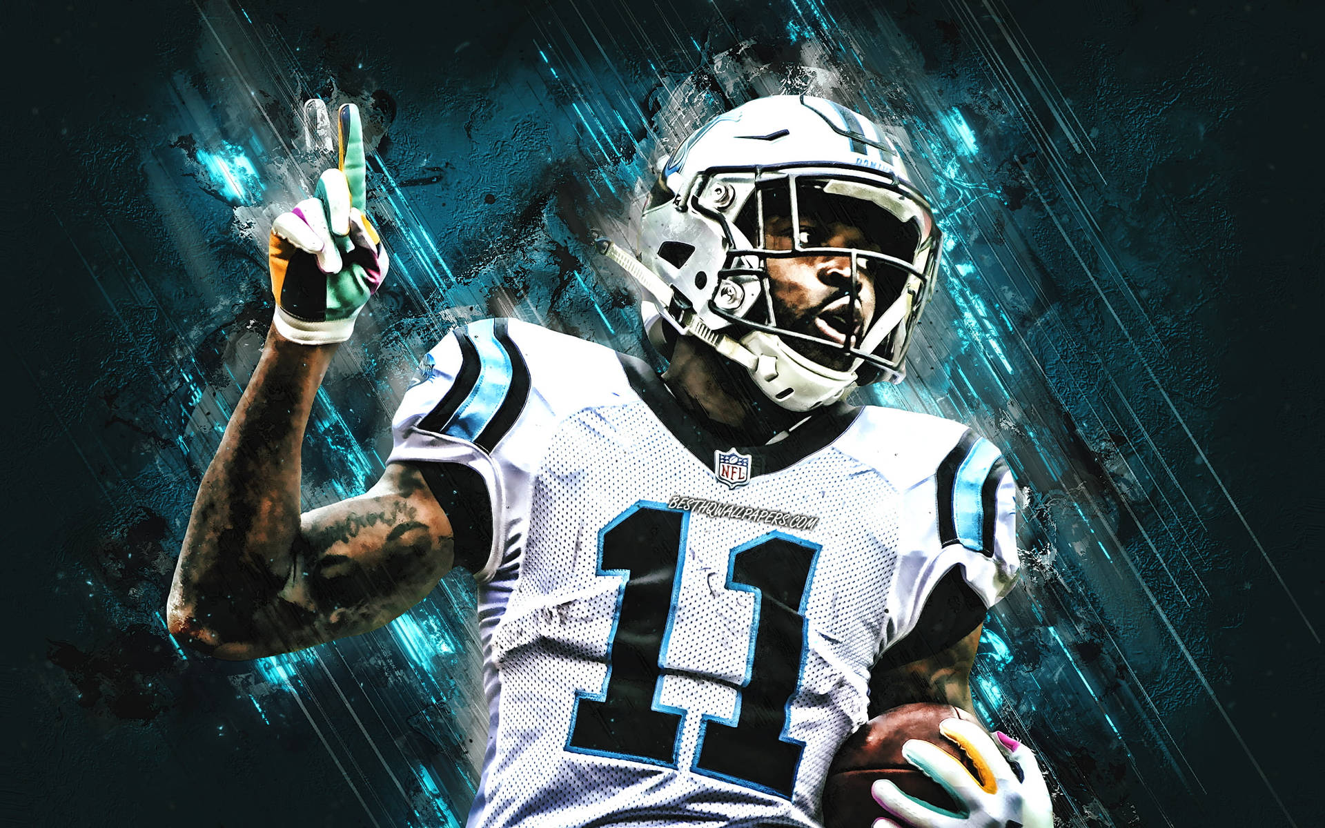 Carolina Panthers Robby Anderson Background