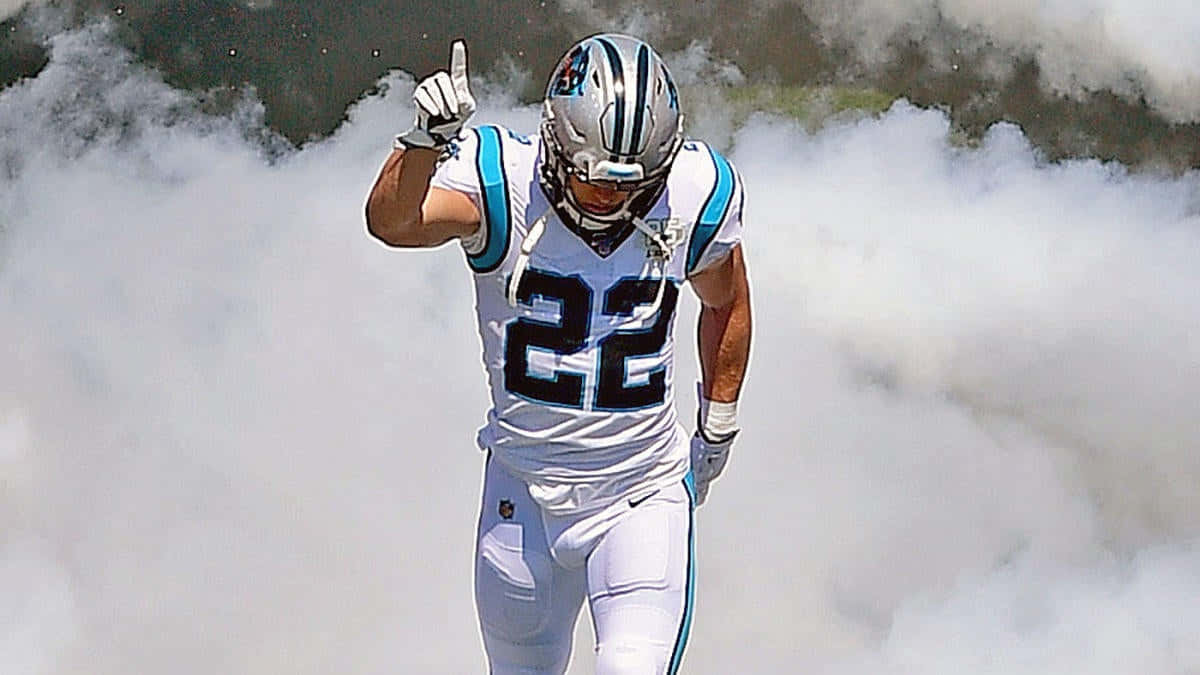 Carolina Panthers Running Back Christian Mccaffrey Background