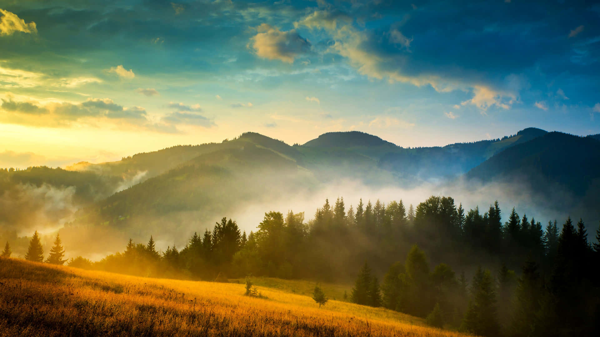 Carpathian Mountain Range 4k Ultra Hd Landscape Background