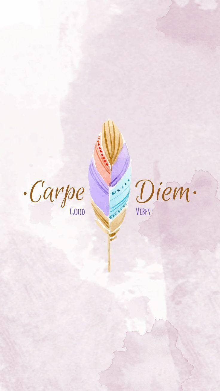 Carpe Diem Logo Design Background