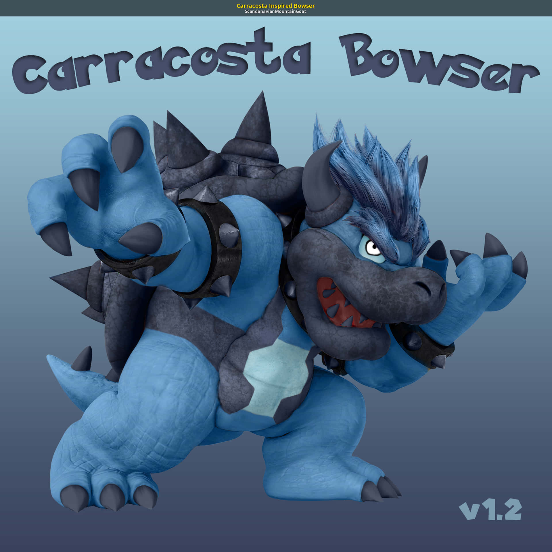 Carracosta Bowser Fanart Background
