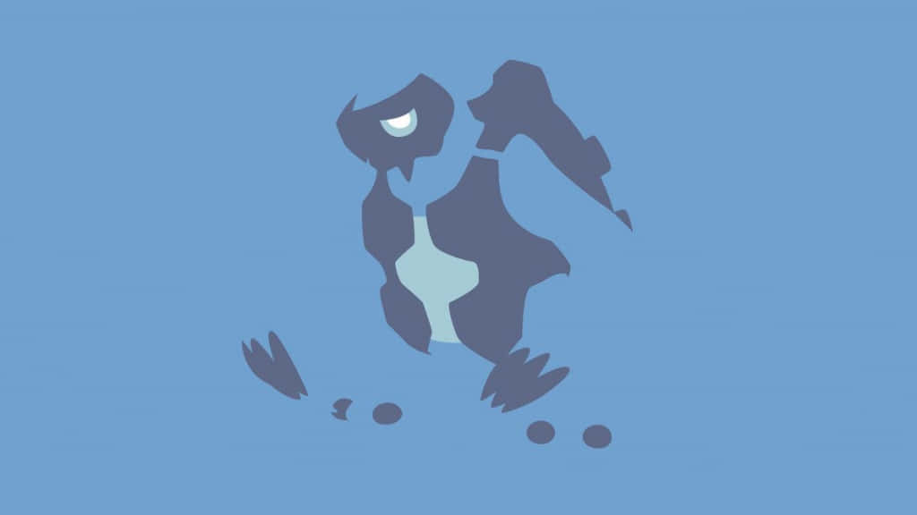 Carracosta Vector Art With Blue Background