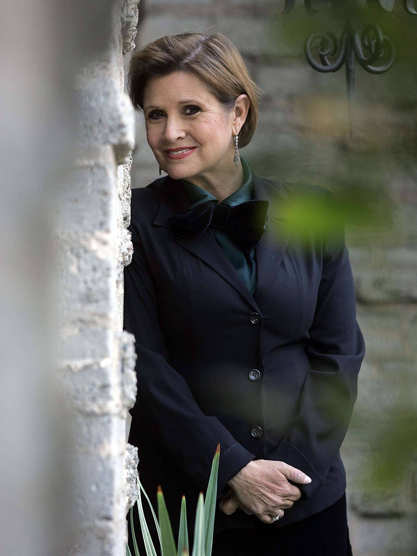 Carrie Fisher Outdoor Background