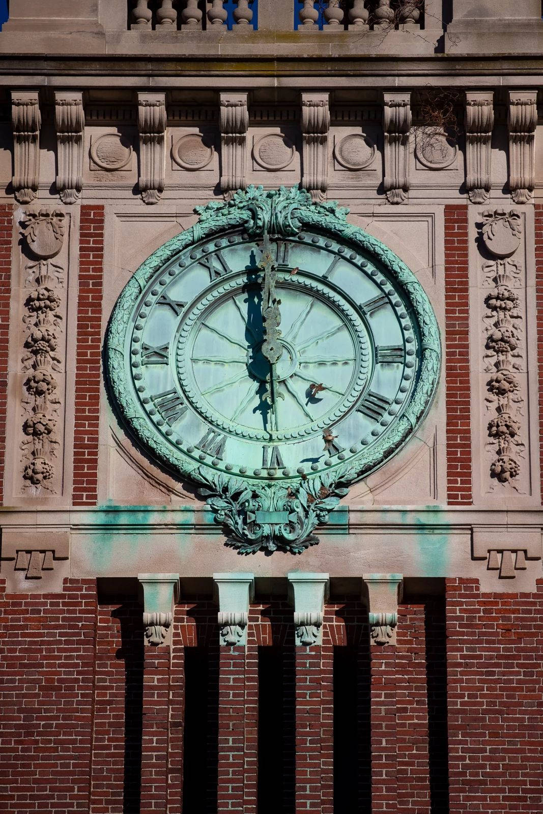 Carrie Tower Clock At Brown University