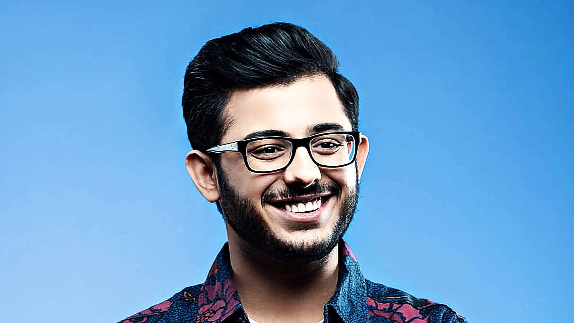 Carryminati Smiling Portrait Background