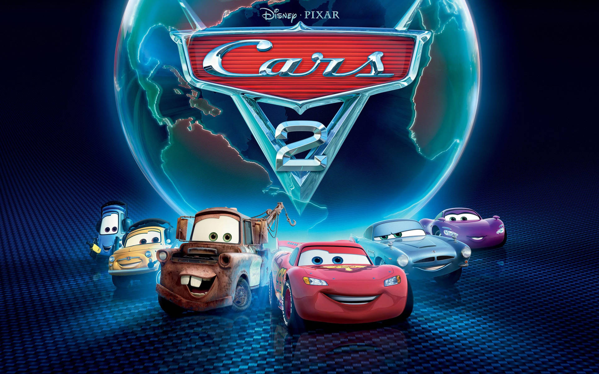 Cars 2 Movie Poster Background