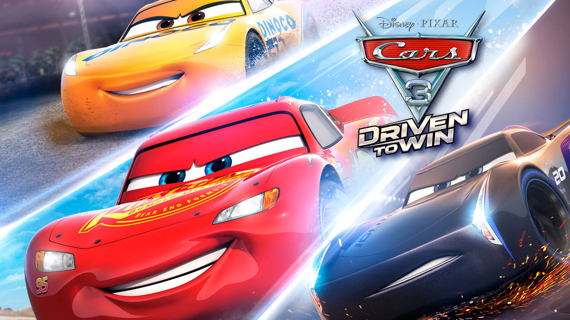 Cars 3 Driven To Win Background