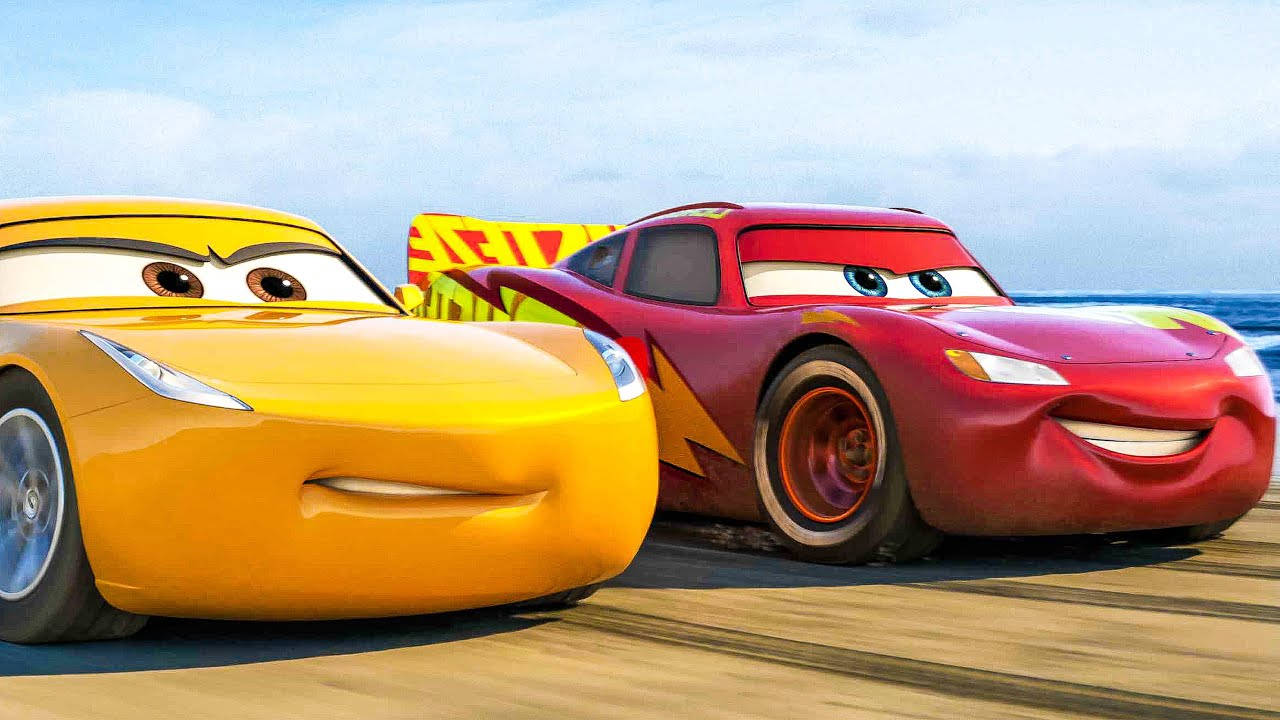 Cars 3 Lightning Mcqueen Cruz Ramirez Background