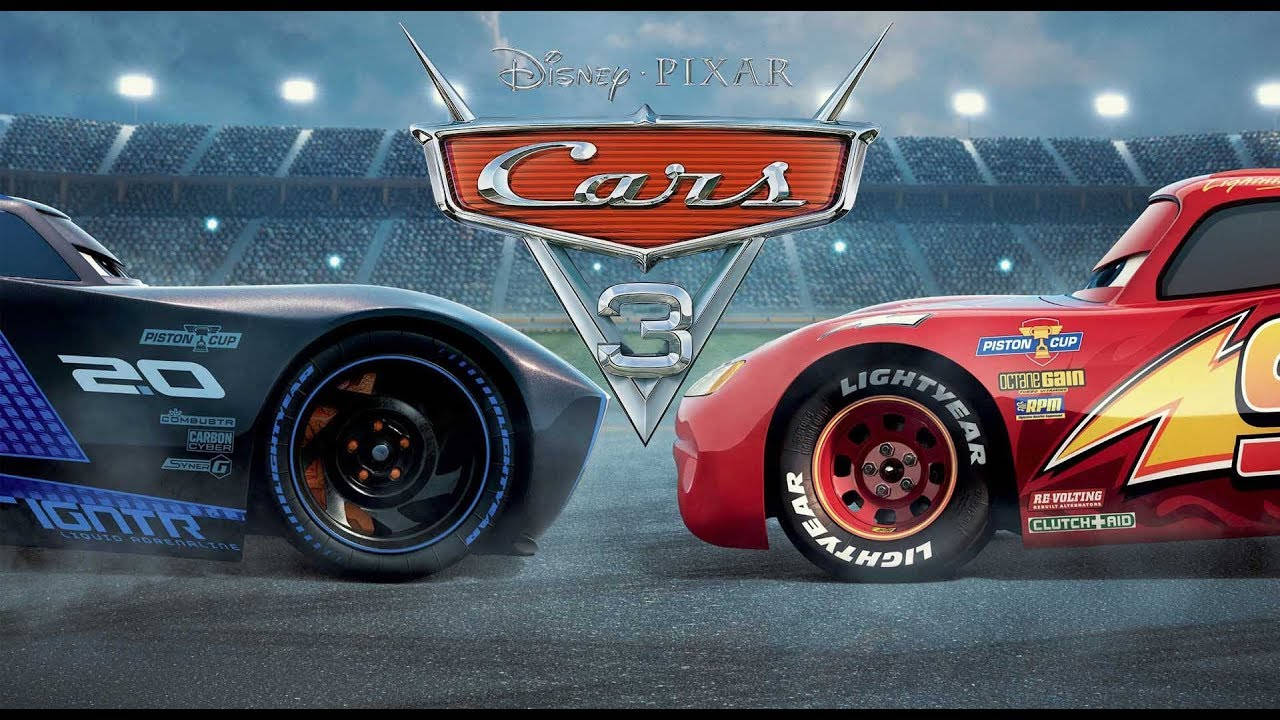 Cars 3 Lightning Vs Jackson Standoff Background