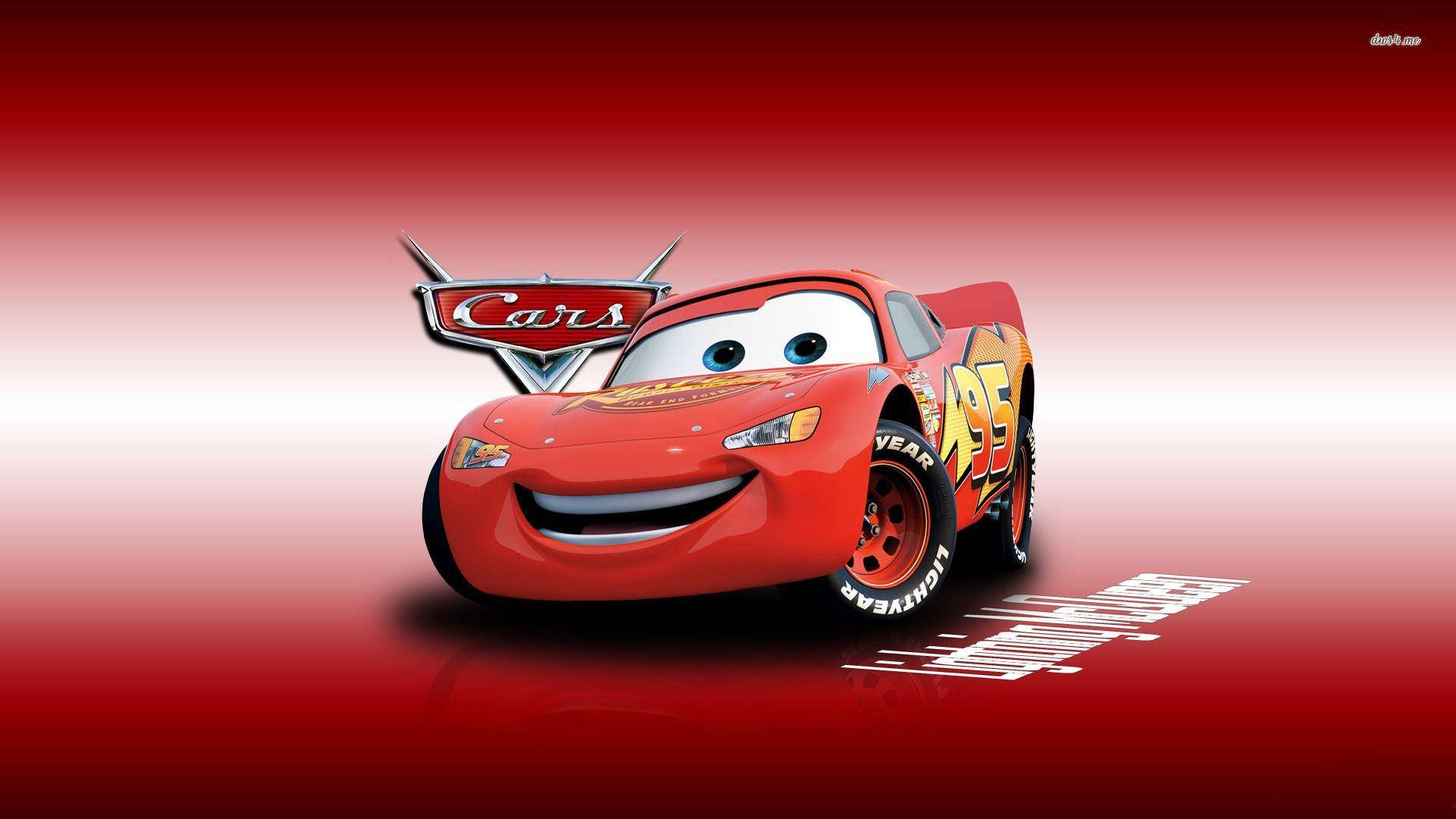 Cars Poster Red Aesthetic