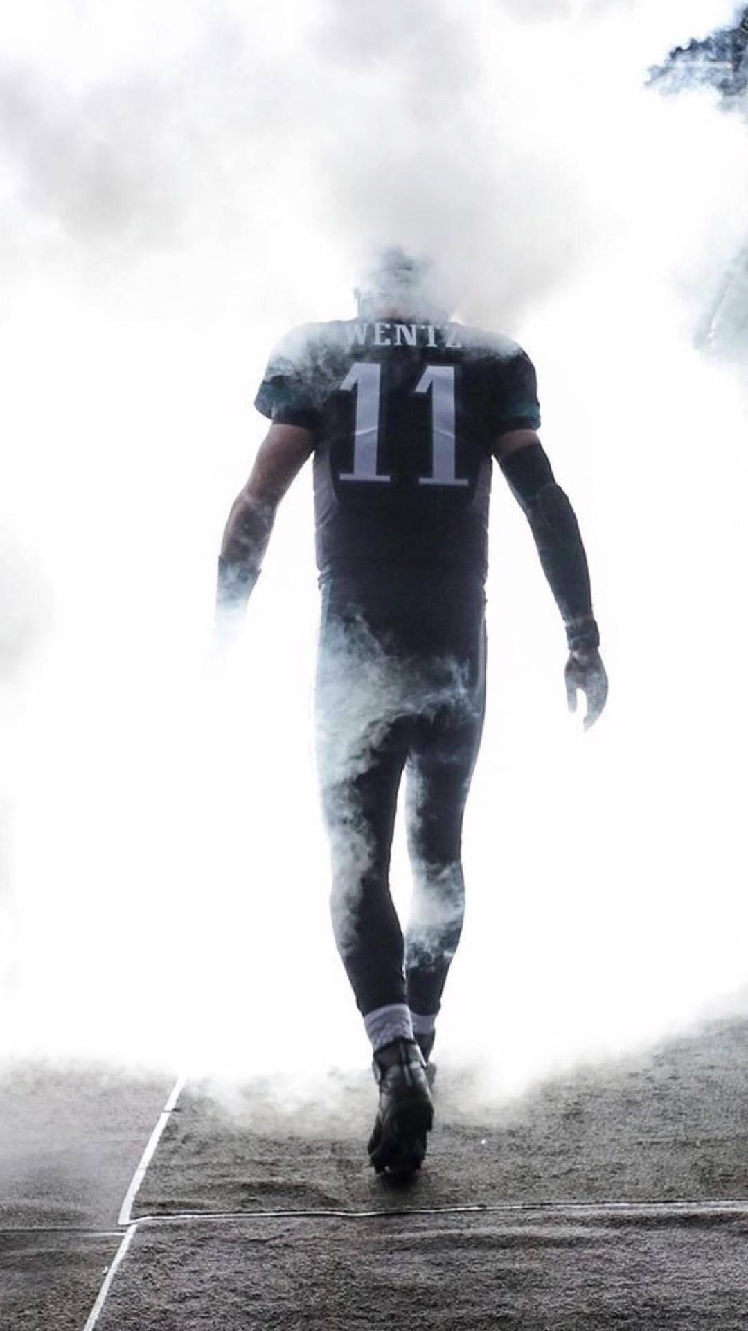 Carson Wentz Visual Art Background