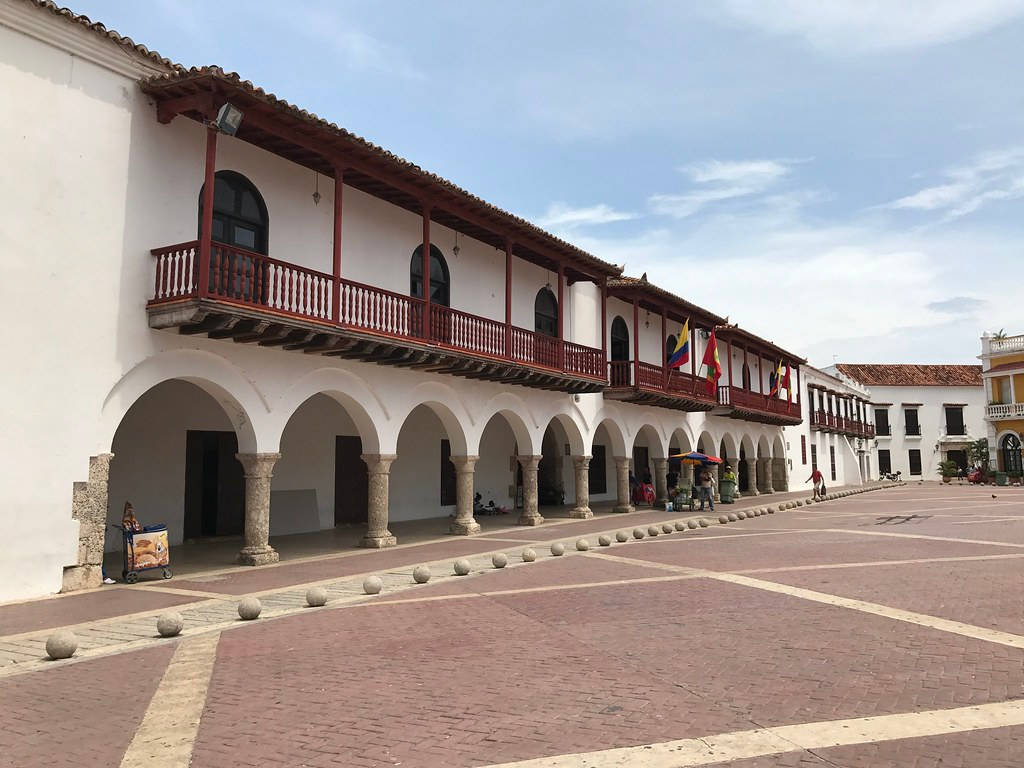 Cartagena City Hall In Colombia