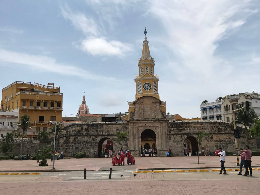 Cartagena Clock Tower Front View