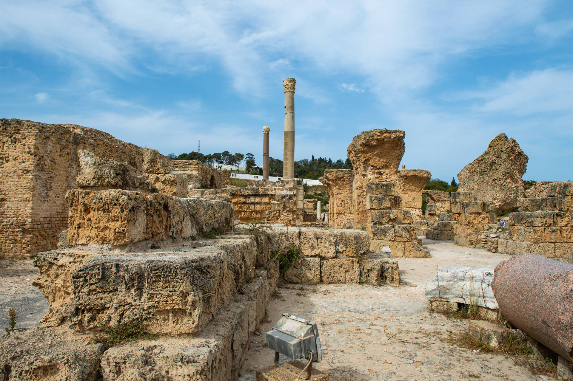 Carthage Ruins Image Background