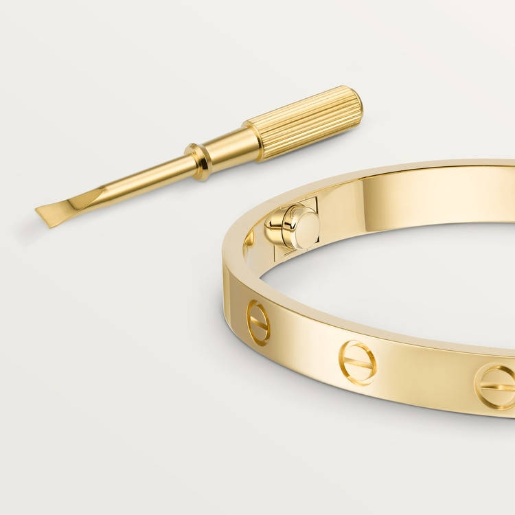 Cartier Beige Incomplete Gold Bracelet