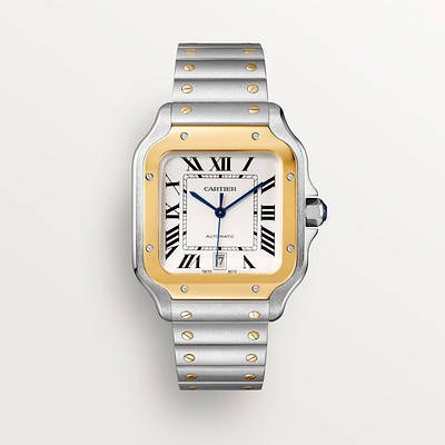 Cartier Gold Border Watch