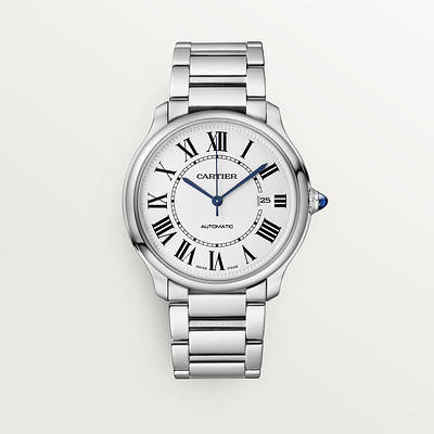 Cartier Round Silver Watch