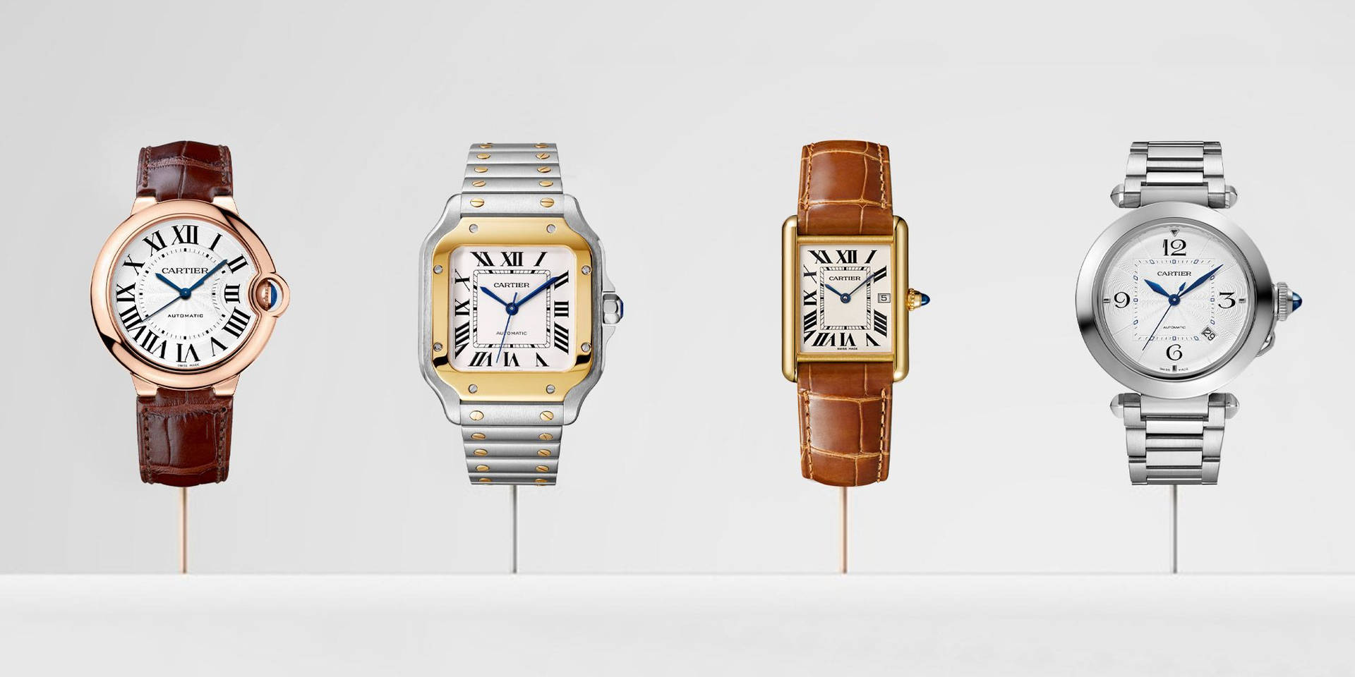 Cartier Watch Showcase Background