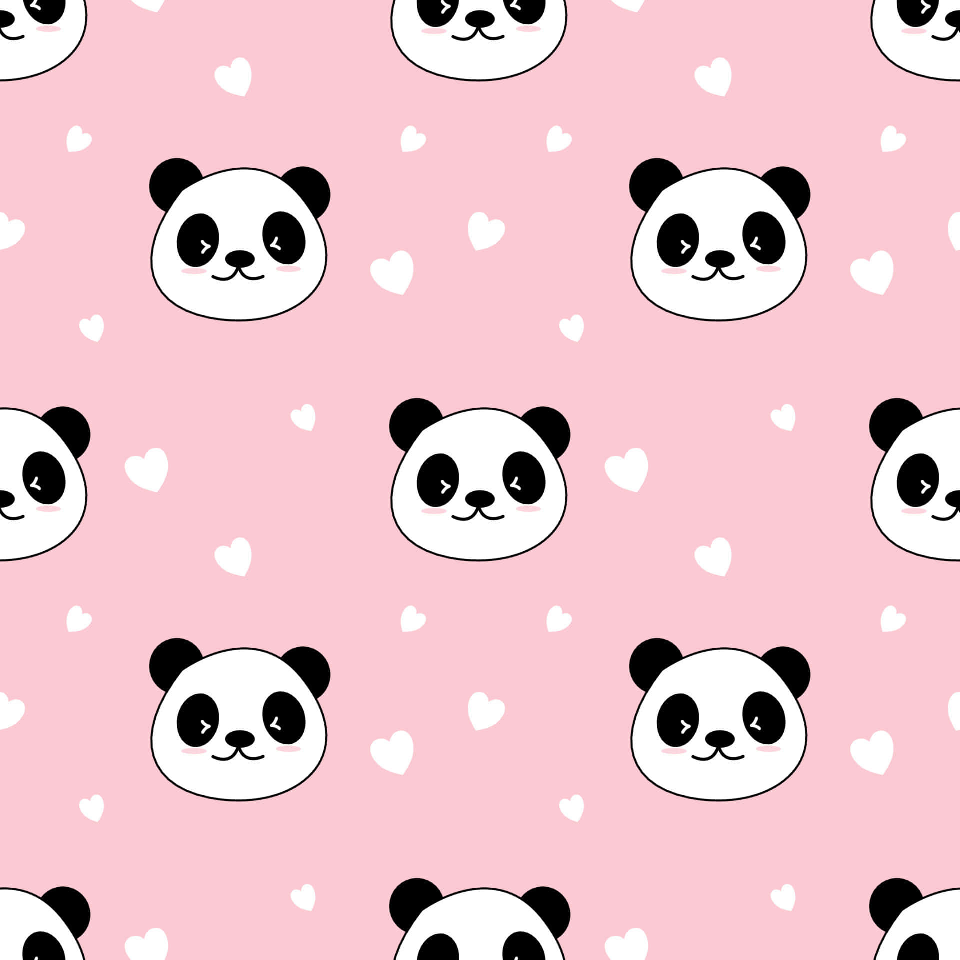 Cartoon Animal Panda Background