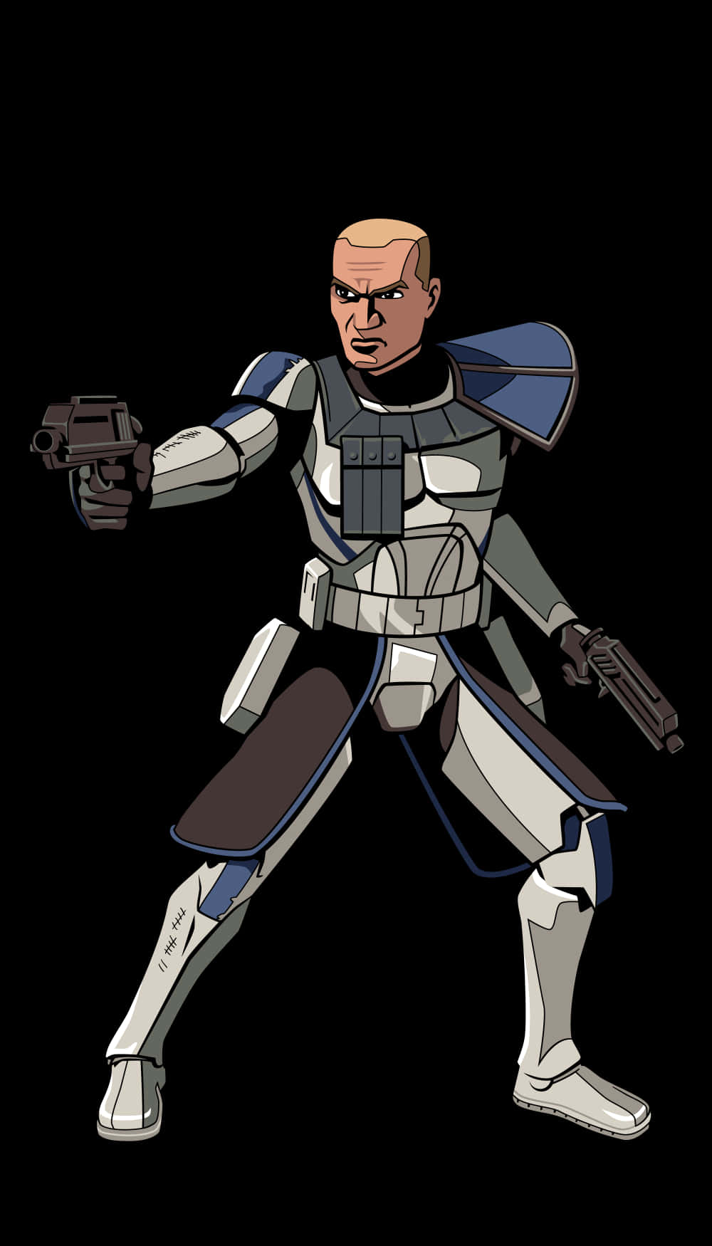 Cartoon Captain Rex Background