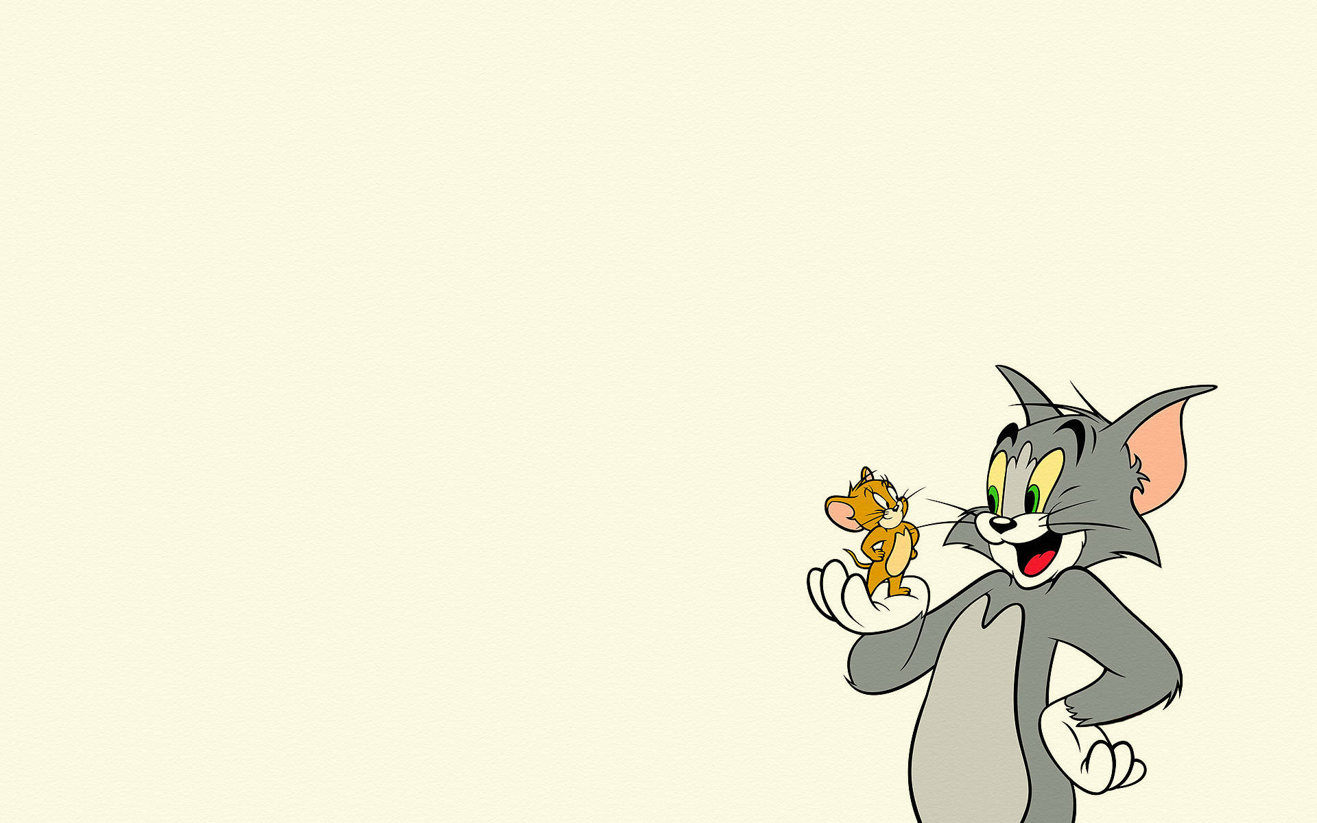 Cartoon Characters Tom Cat And Jerry