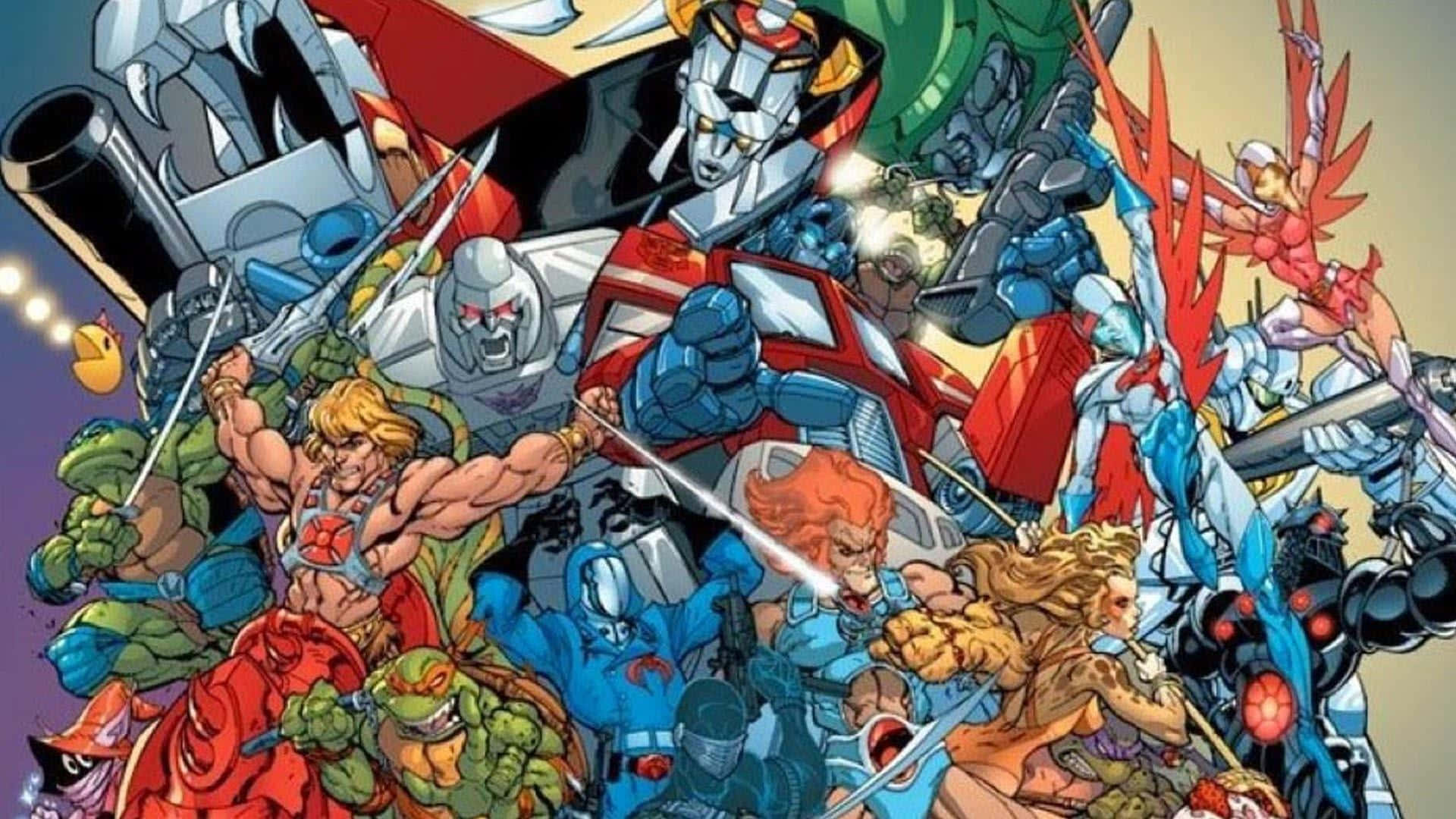 Cartoon Collage By Wallpapers.com Background