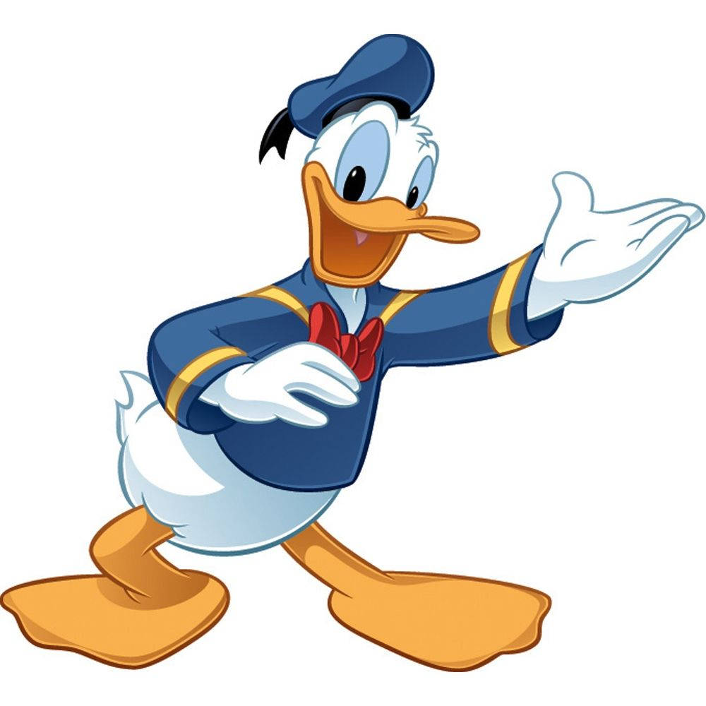 Cartoon Donald Duck Background
