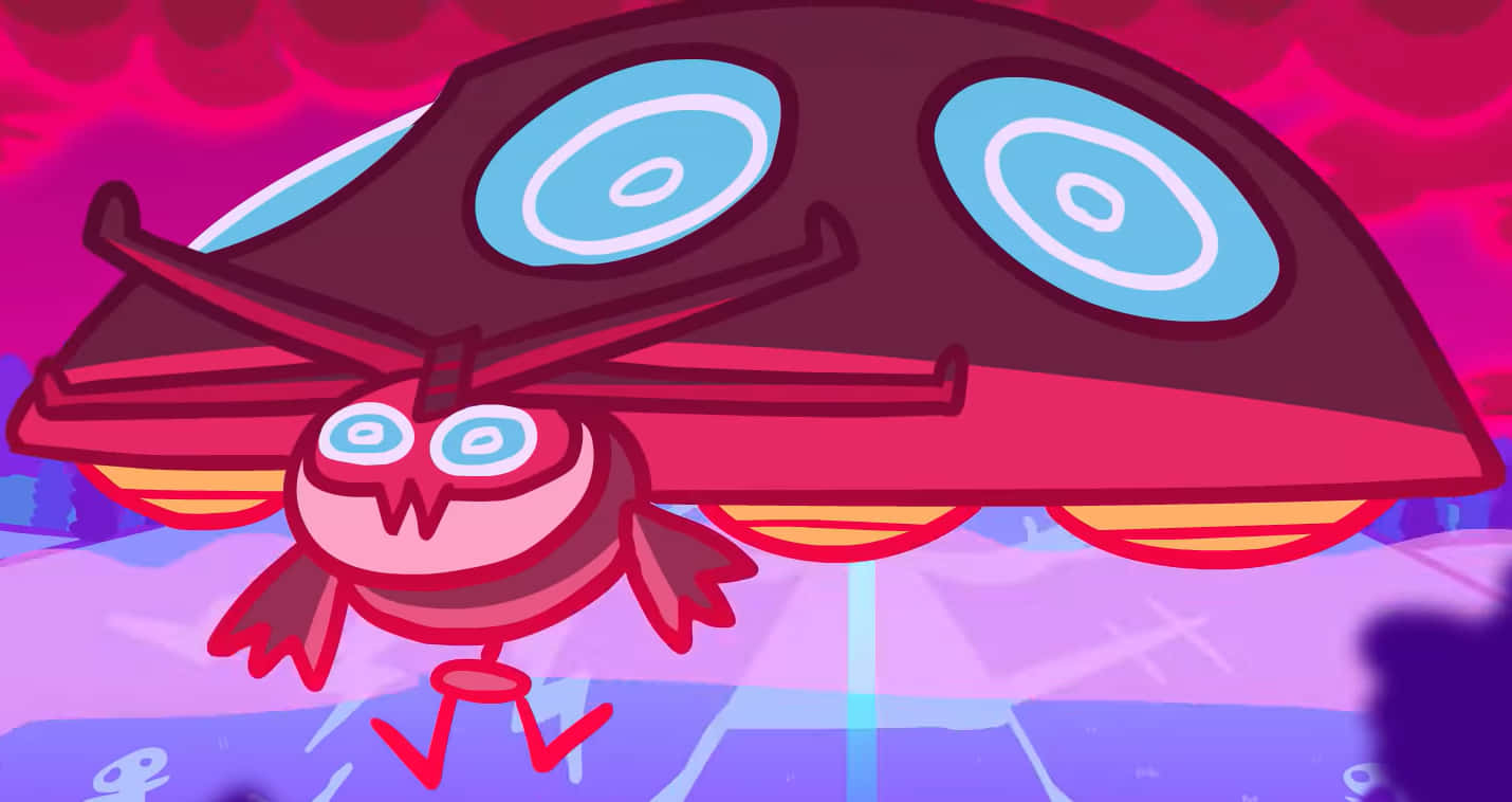 Cartoon Drawing Of Gigantamax Orbeetle Background