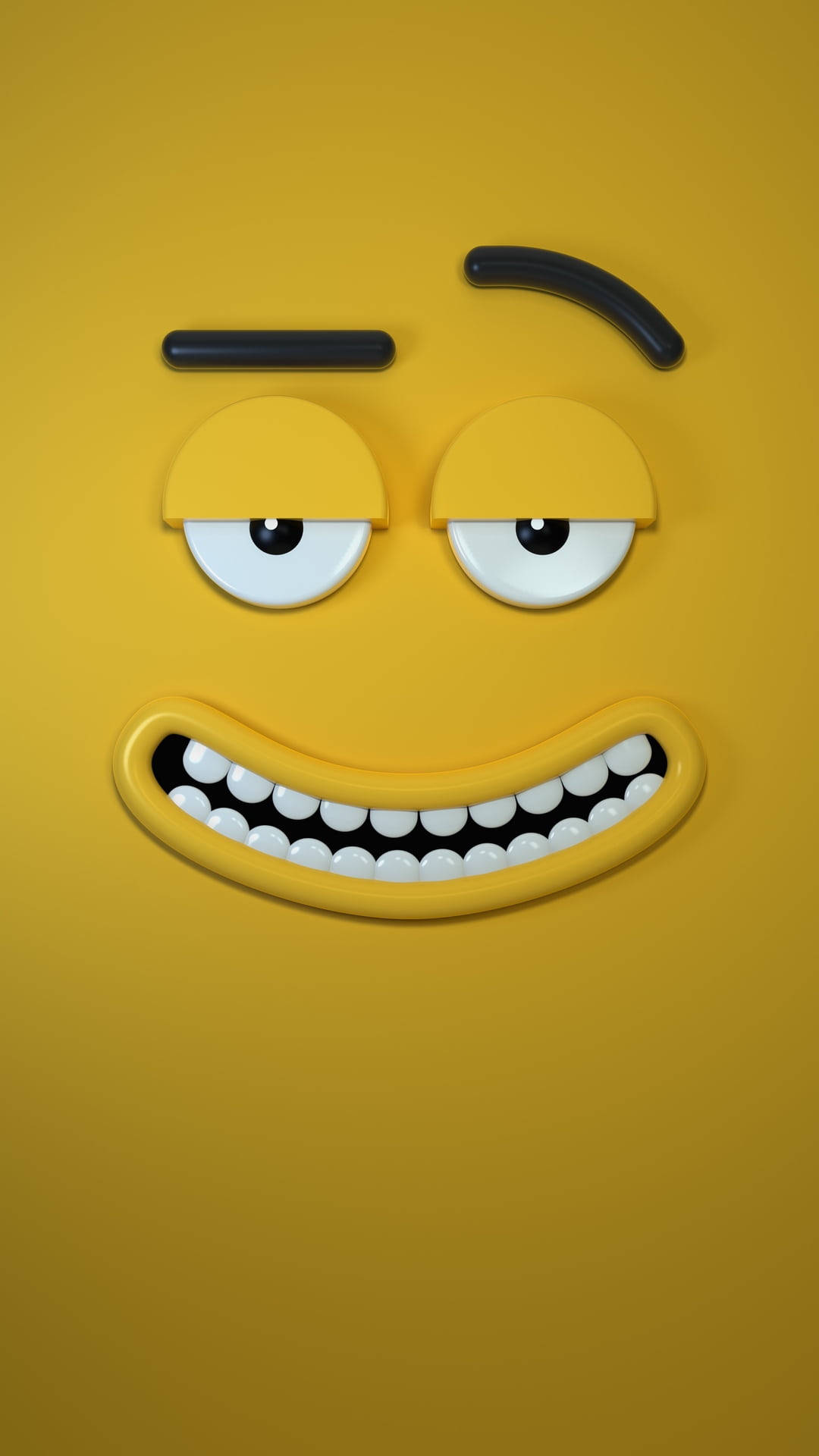 Cartoon Face Yellow Hd Iphone