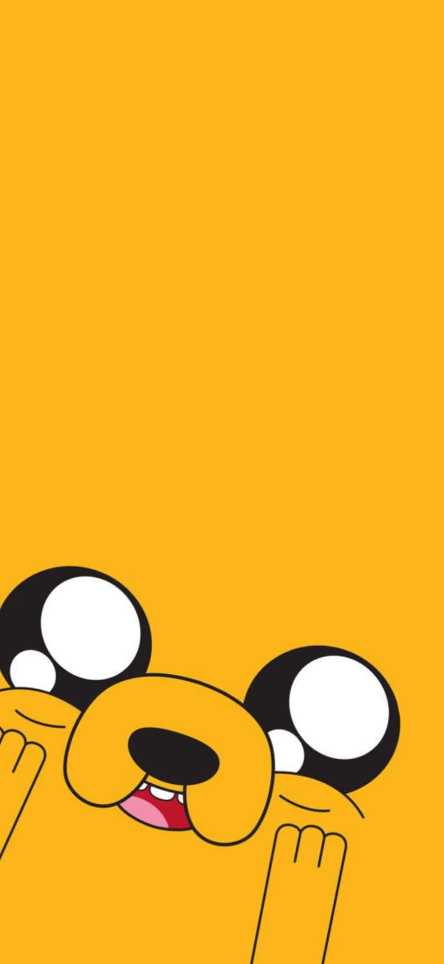 Cartoon Jake The Dog Aesthetic Iphone Background