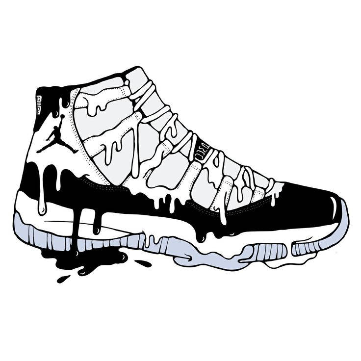 Cartoon Jordan Shoes 2009 Background