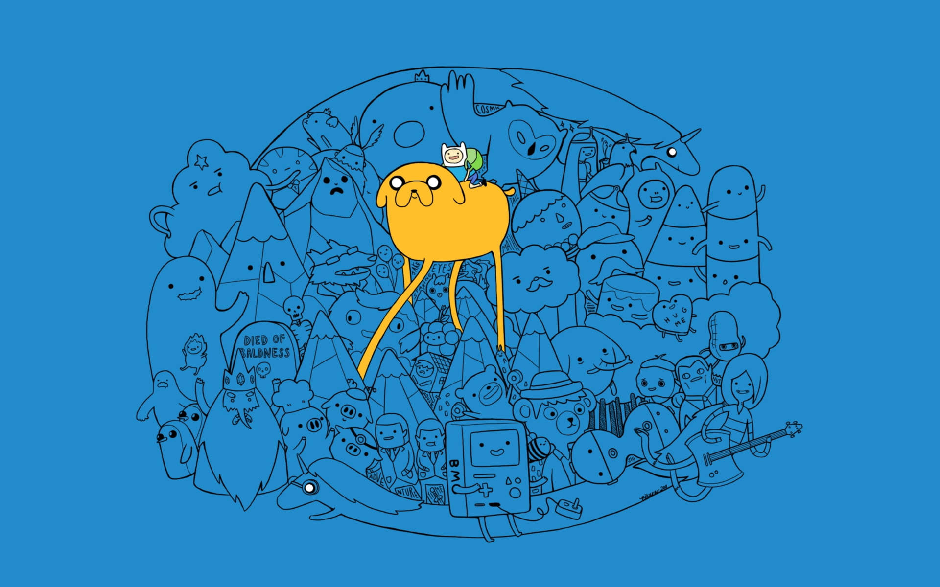 Cartoon Network Adventure Time Artwork