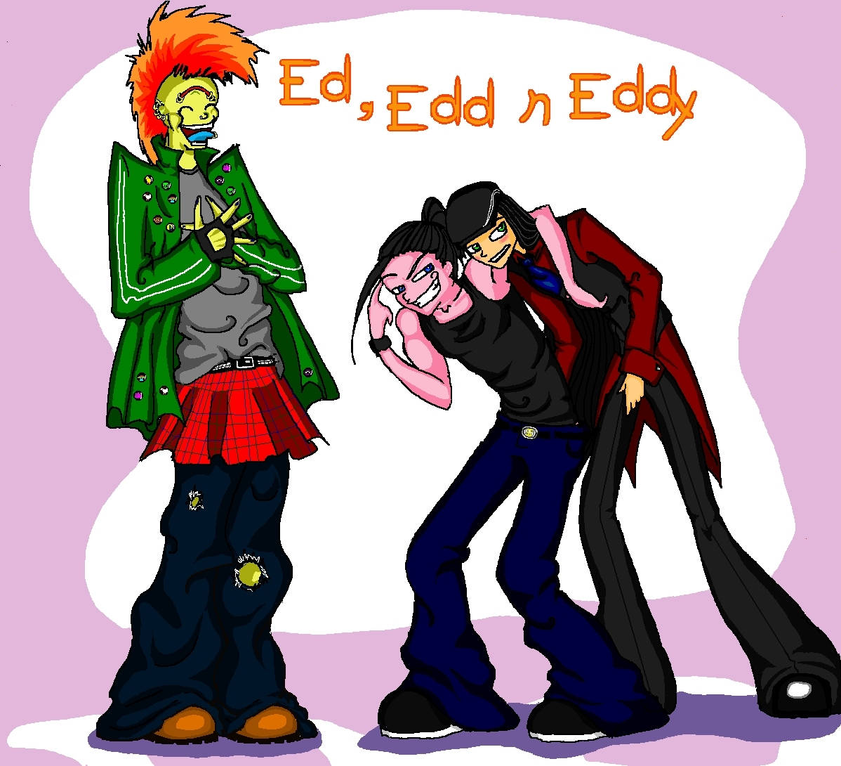 Cartoon Network Characters Ed, Edd, N Eddy