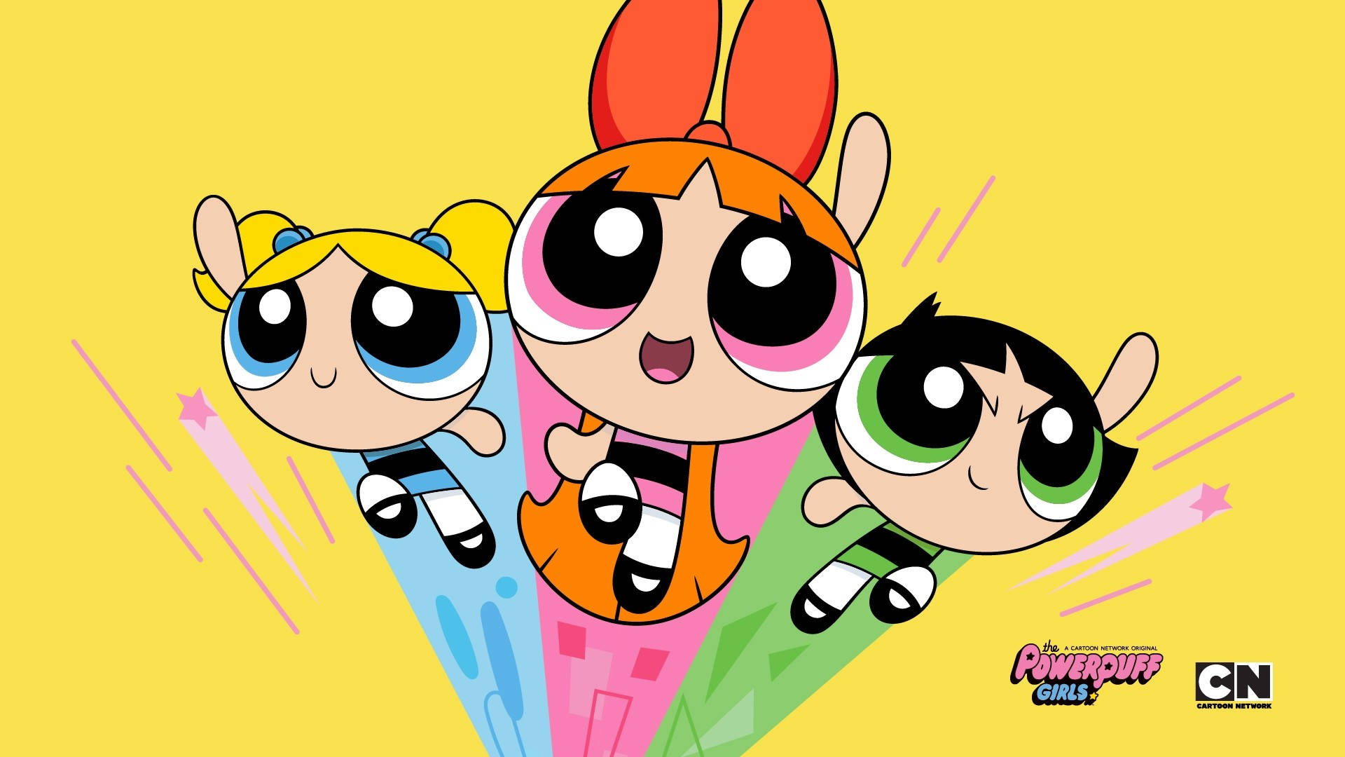 Cartoon Network Characters Powerpuff Girls Background