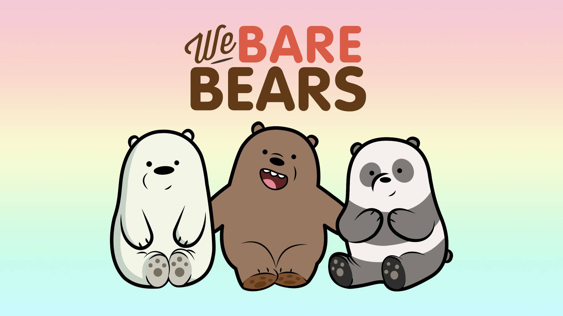 Cartoon Network Characters We Bare Bears Background