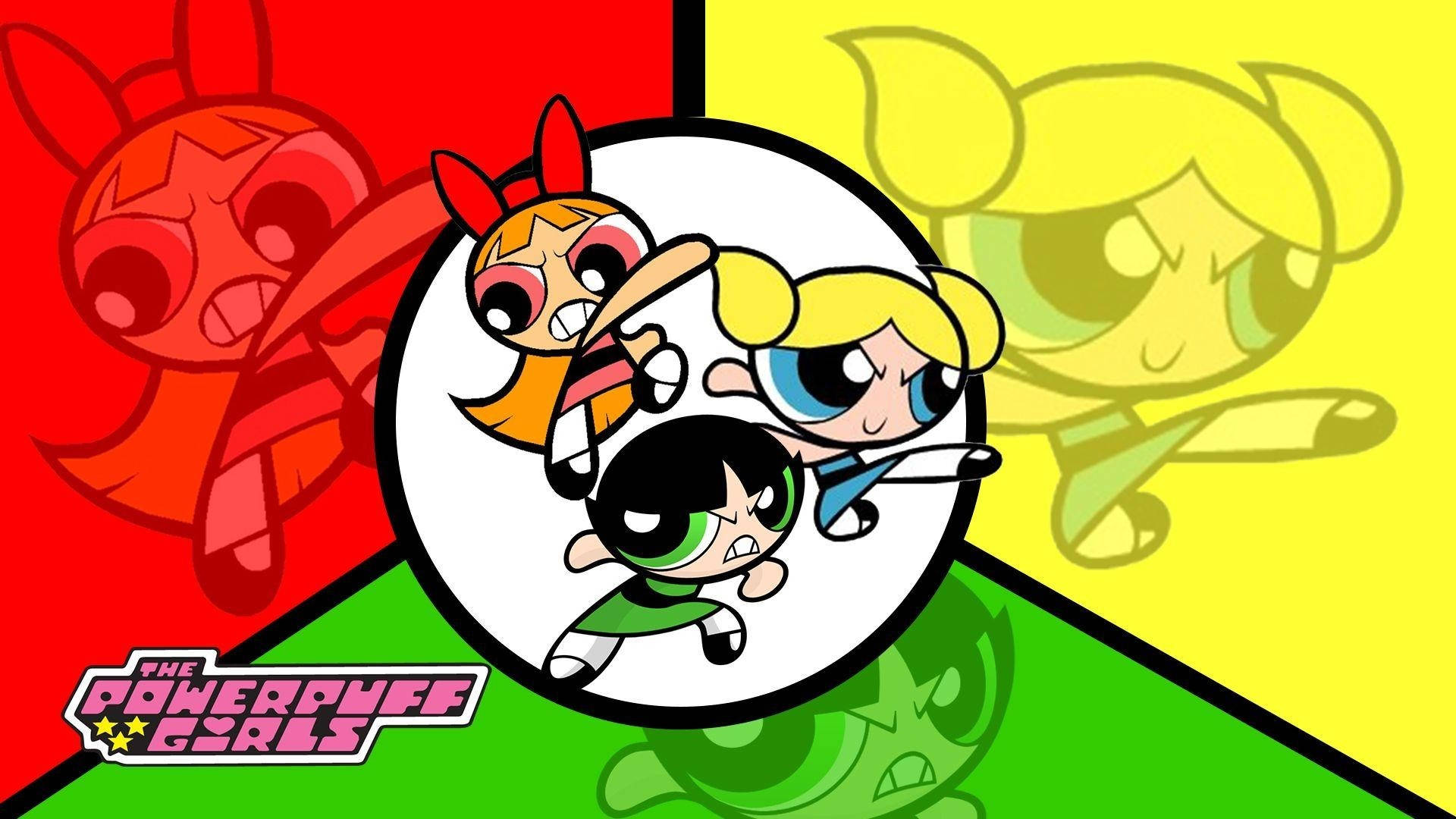 Cartoon Network Powerpuff Girls Poster Background