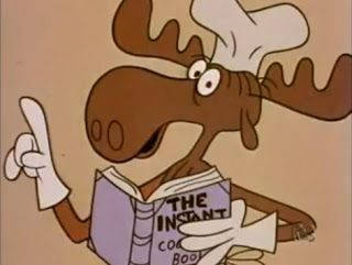 Cartoon Series Of Rocky And Bullwinkle Background