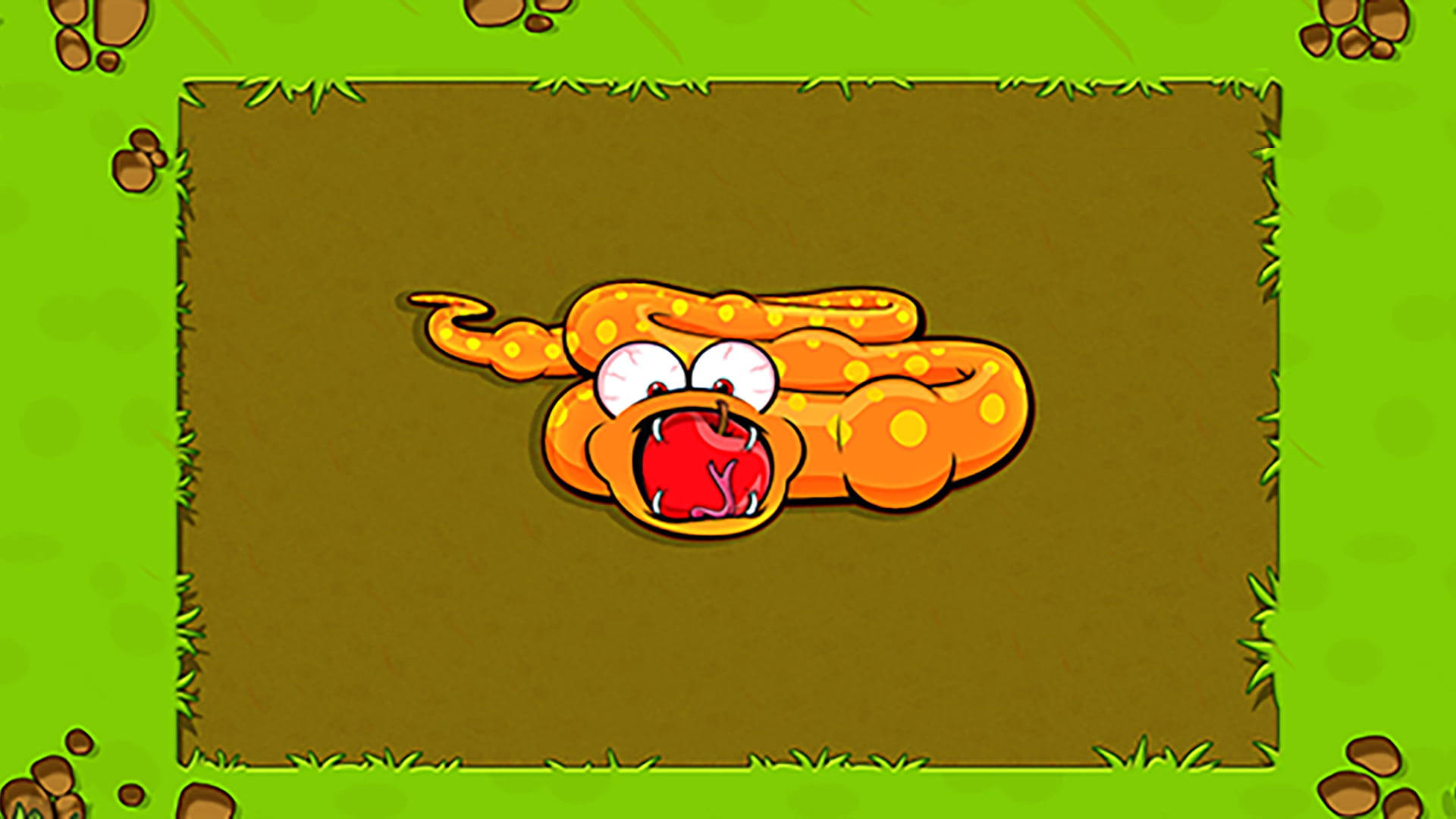 Cartoon Snake Game Background