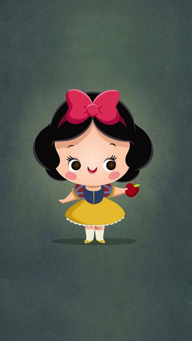 Cartoon Snow White Disney Iphone Background