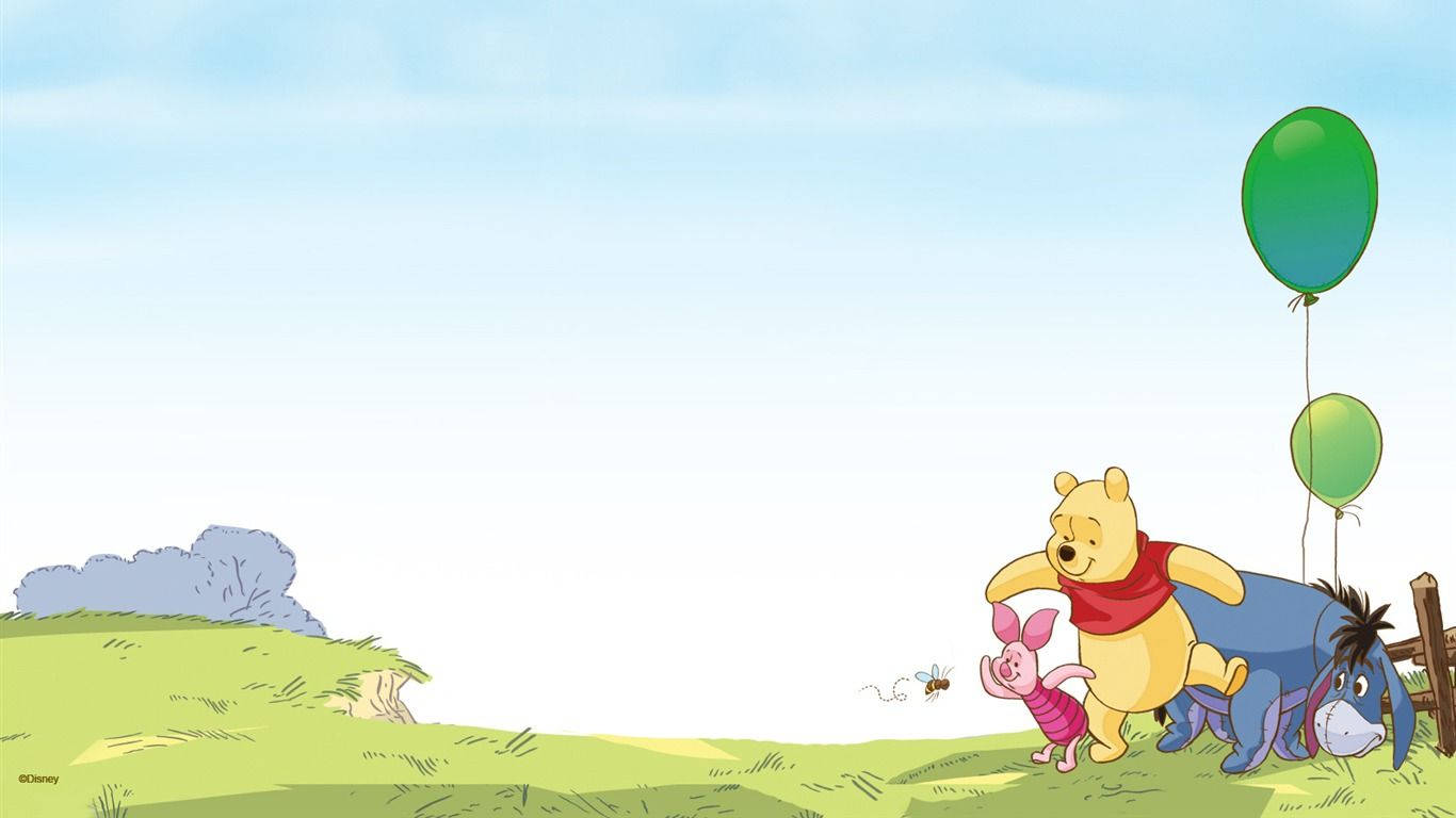 Cartoon Winnie The Pooh Background