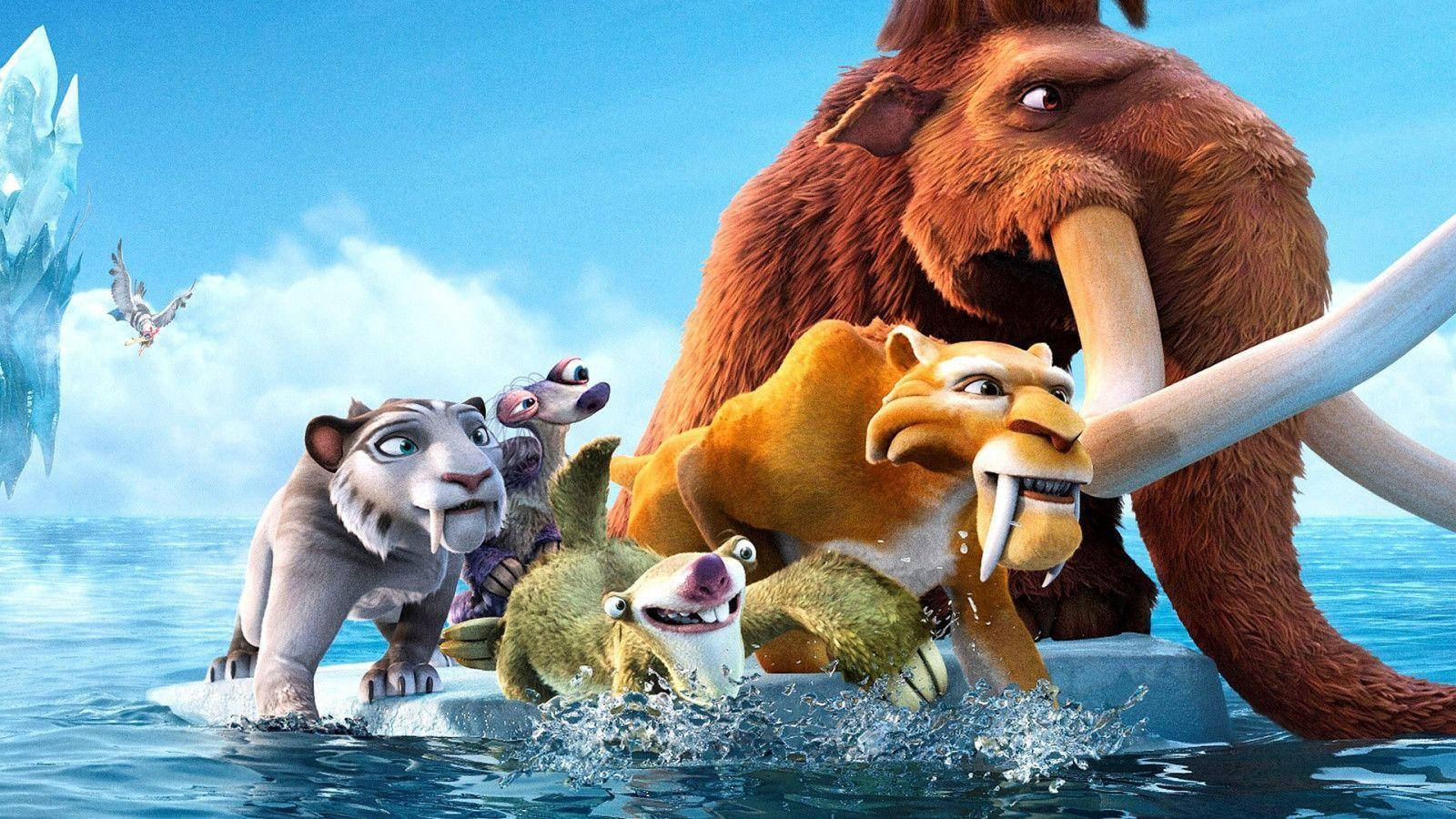 Cartoons Ice Age: Continental Drift Background