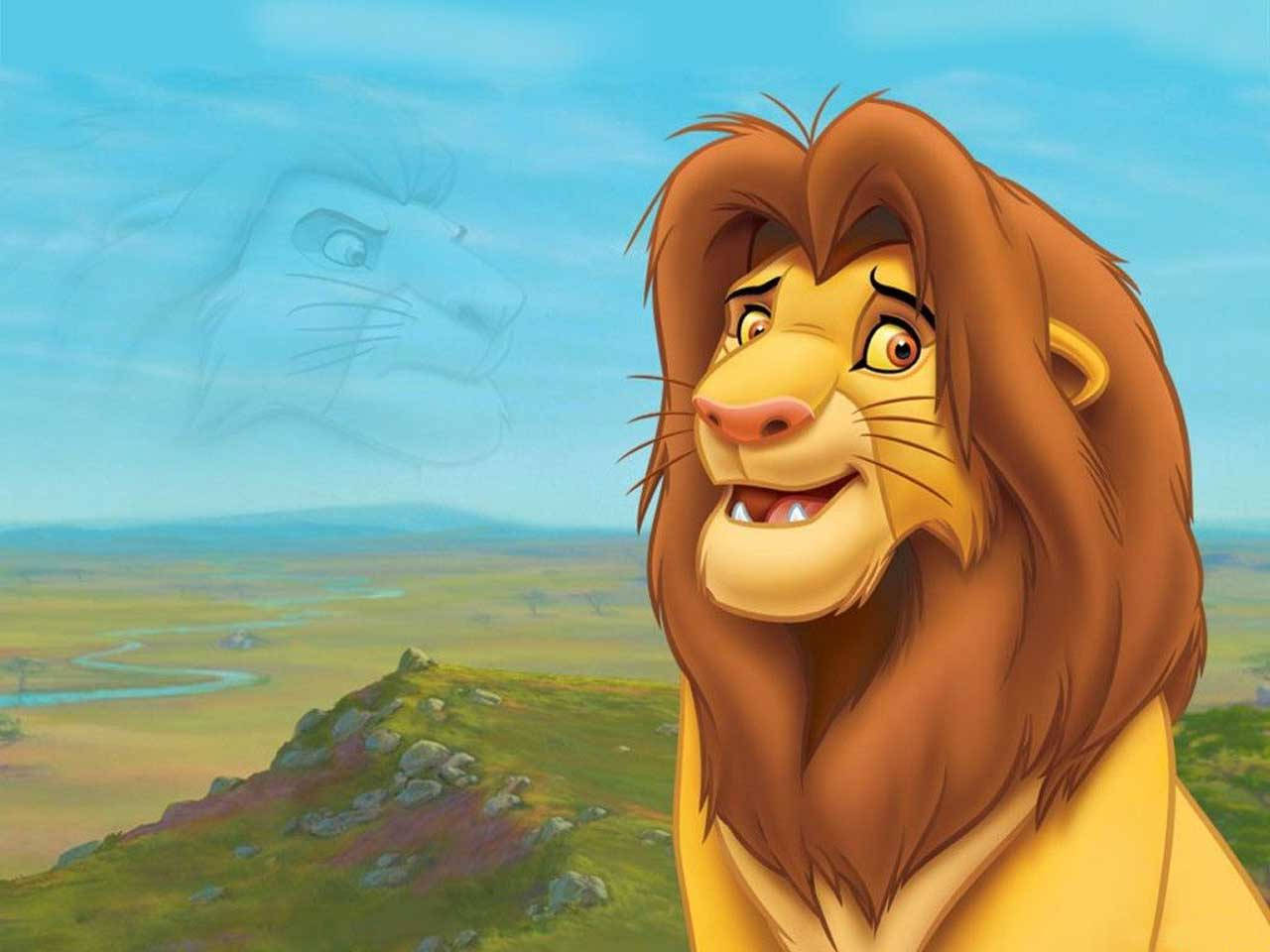 Cartoons The Lion King Background