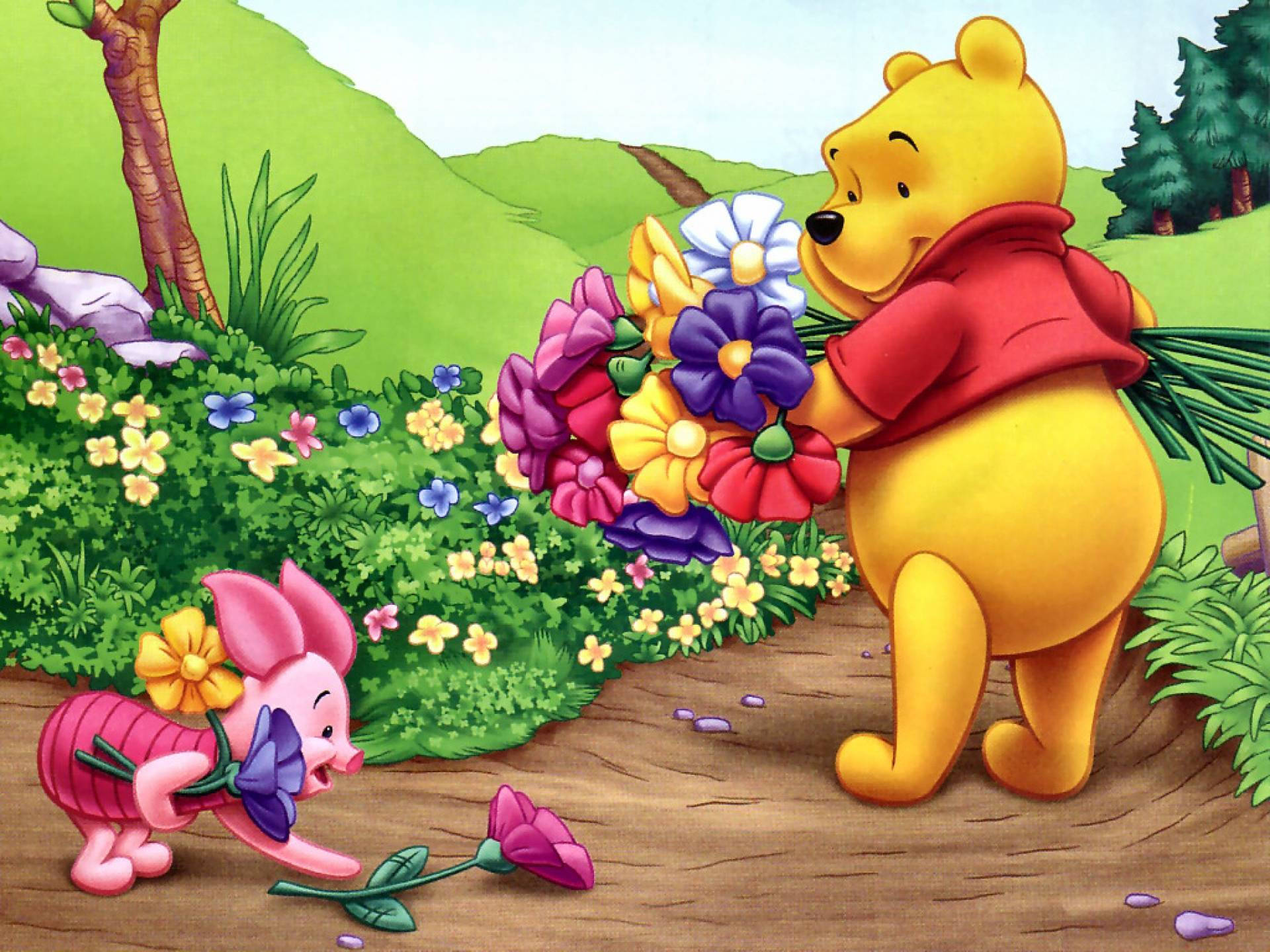 Cartoons Winnie And Piglet