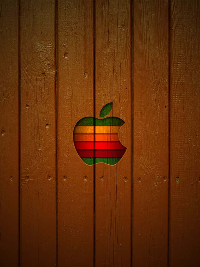 Carved Apple Logo Awesome Ipad Background