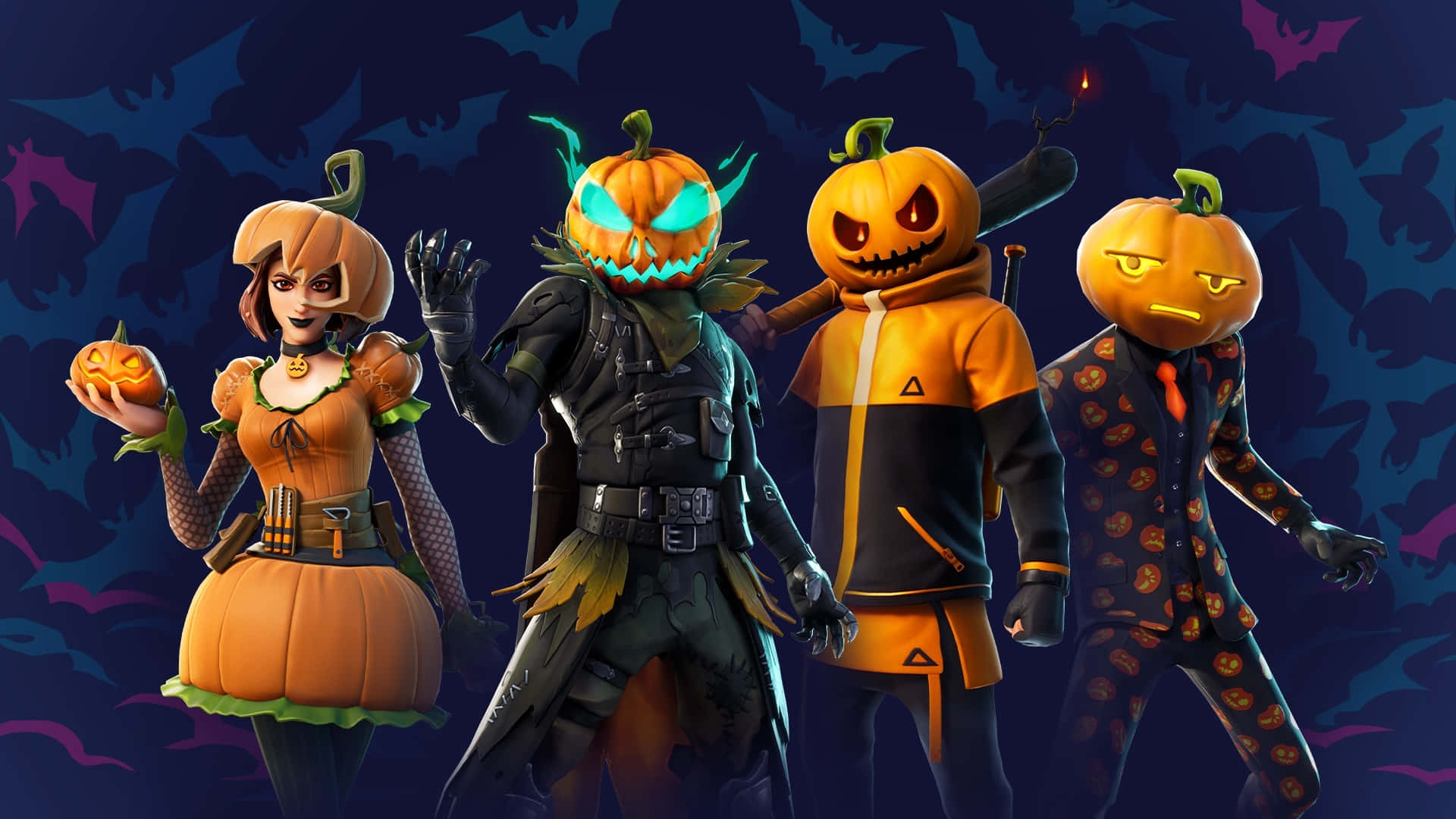 Carved Pumpkin Fortnite Skins Background