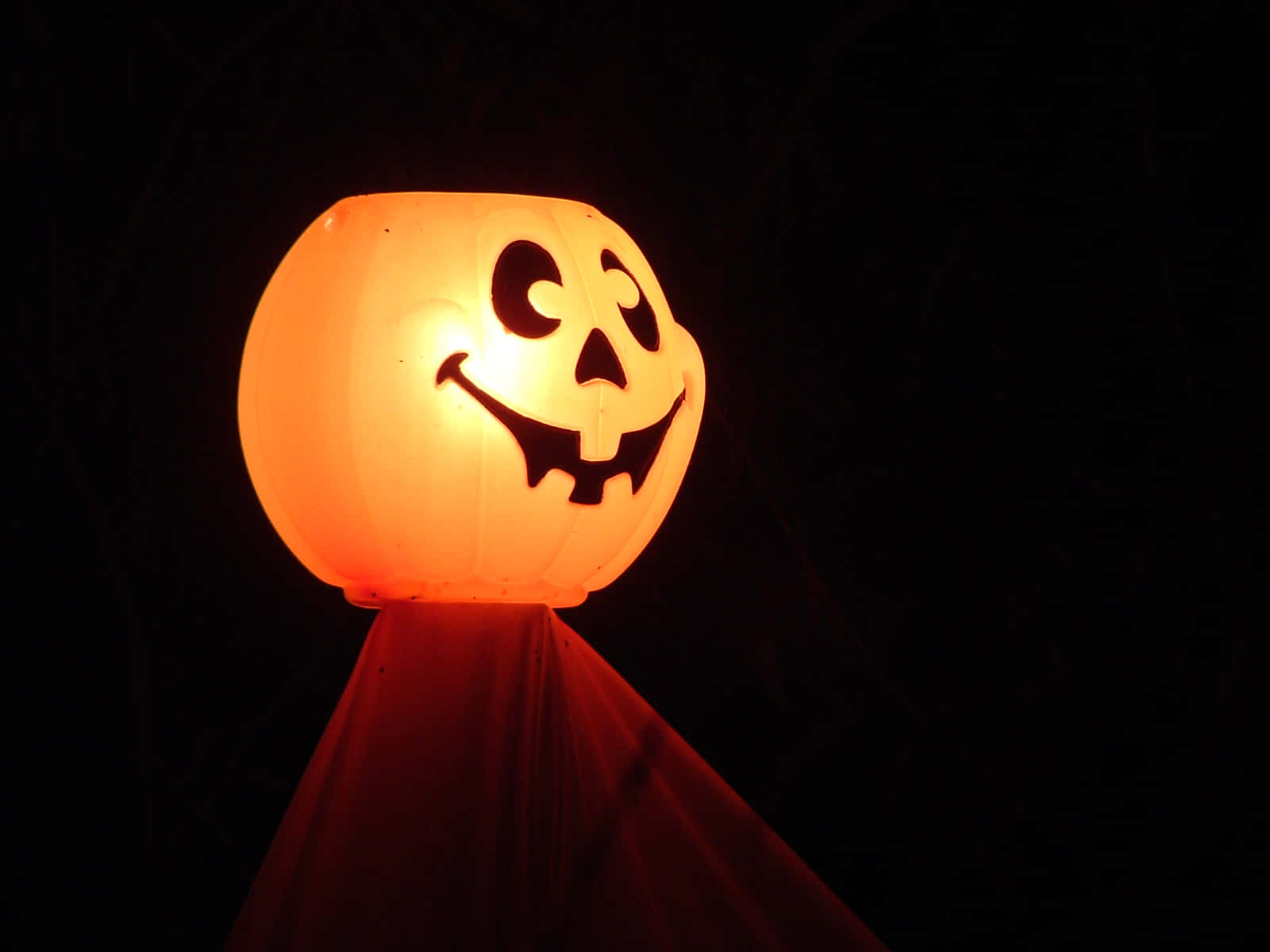 Carved Pumpkin Happy Smile Halloween