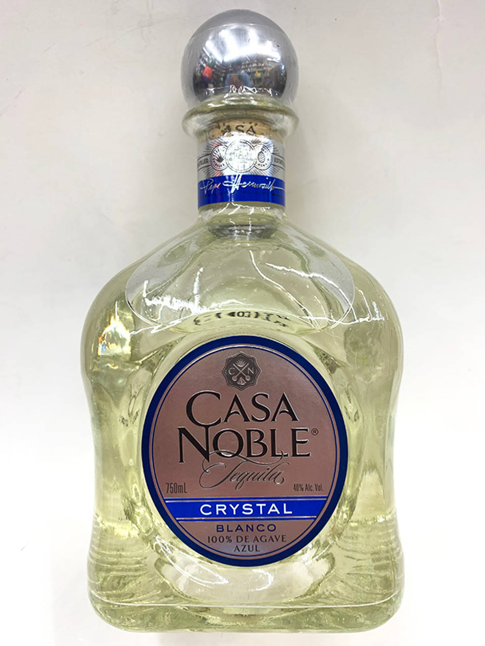 Casa Noble Crystal Blanco Bottle Collection Background