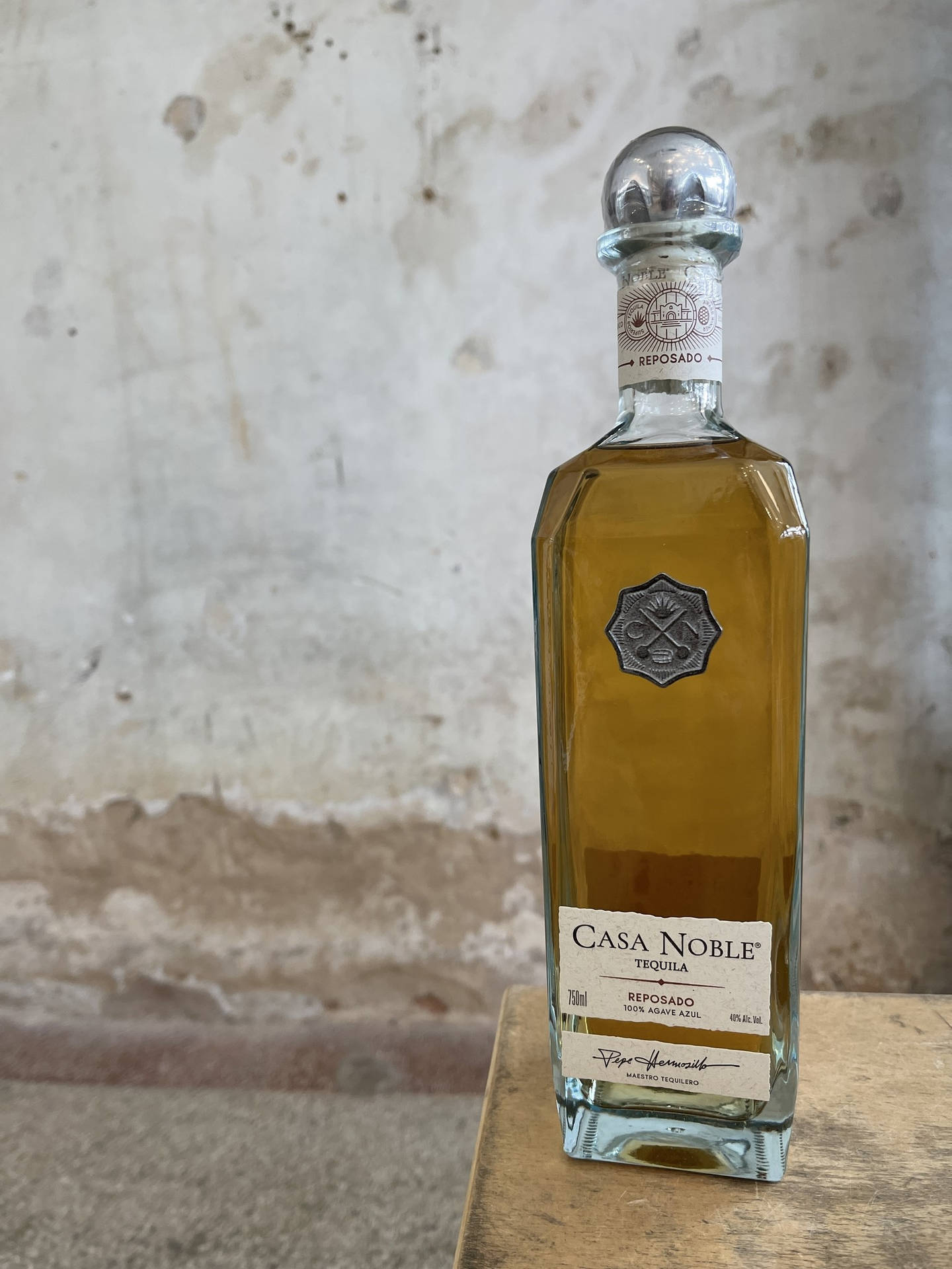 Casa Noble Reposado Nouvel Organic Tequila Background