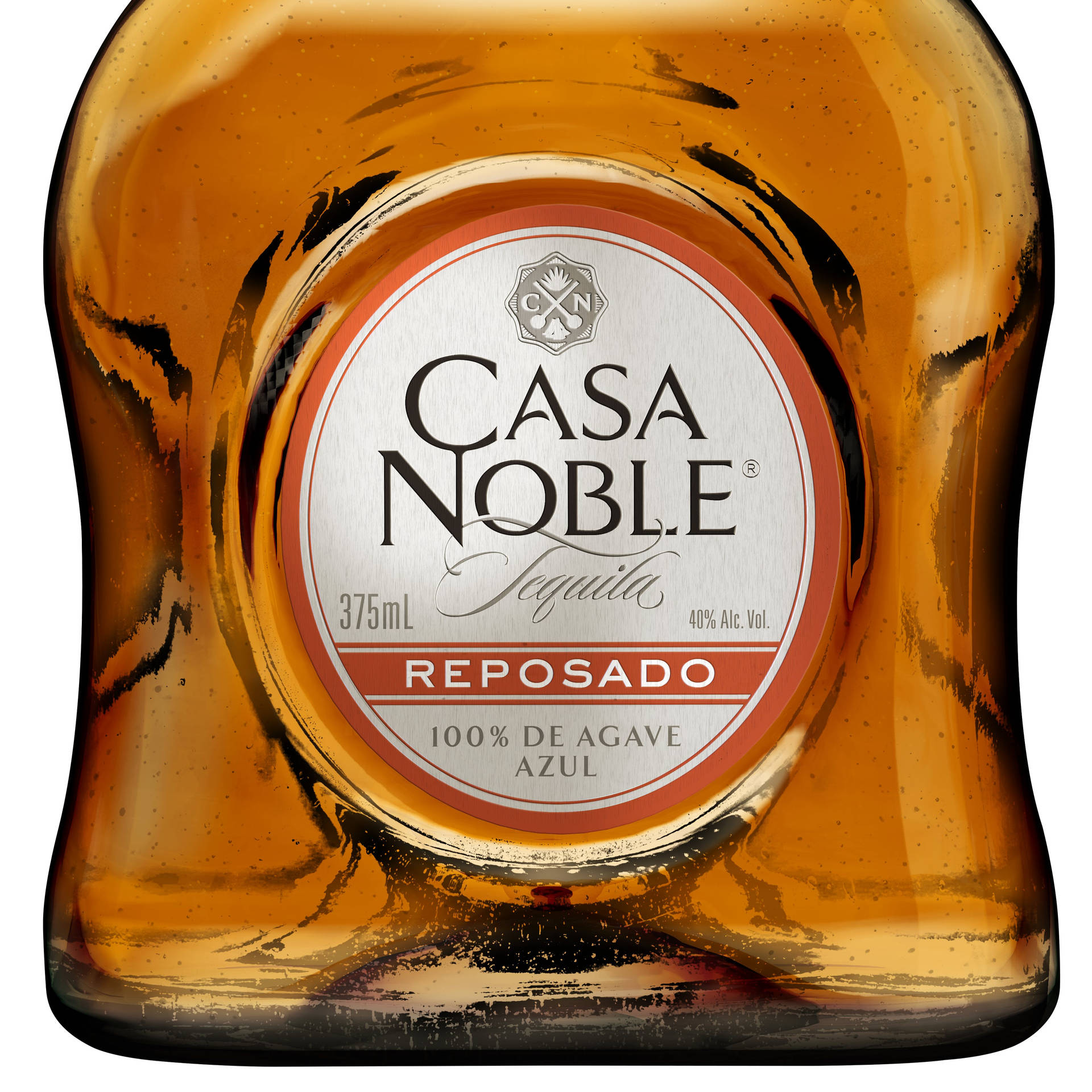 Casa Noble Resposado Premium Tequila Pour Background